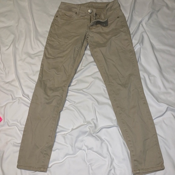 LOW RISE KHAKIS JEGGINGS - Picture 2 of 5